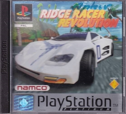 Ridge Racer Revolution Platinum - Mangler Manual - PS1 (B Grade) (Genbrug)